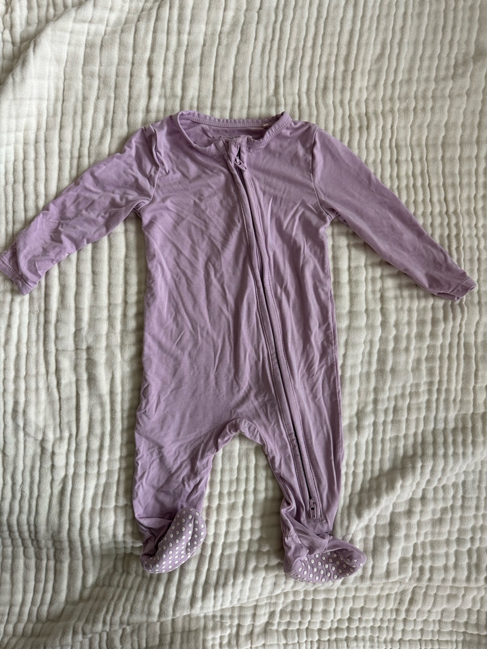 Angel Dear Purple Lavender Footed One-Piece